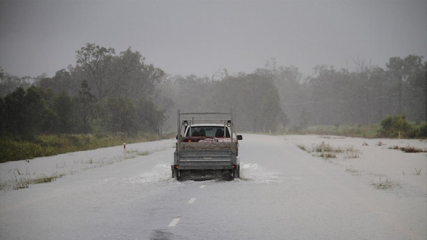 The highway was cut at Gympie for six days during the January floods, causing major disruptions to the north Queensland.