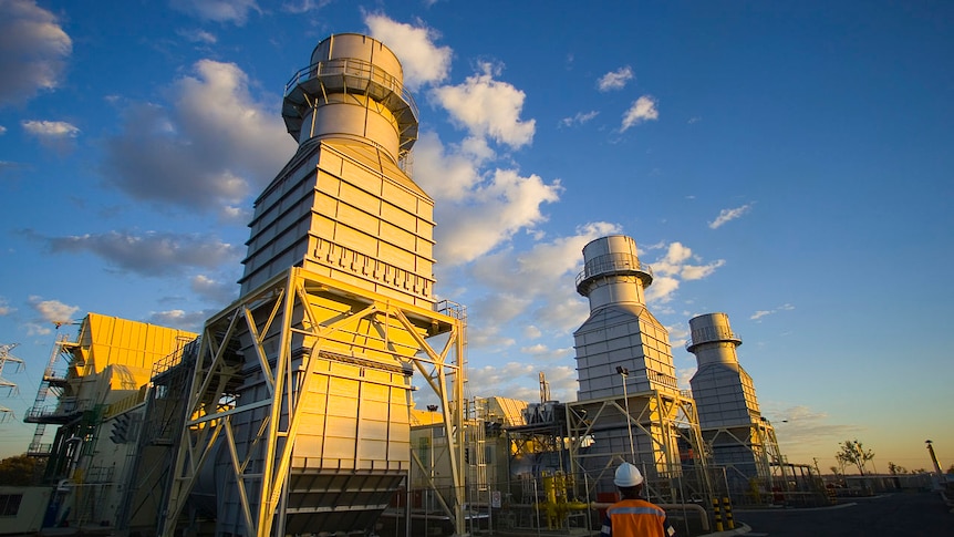 The Braemar natural gas-fired power station in Victoria's East Gippsland region.