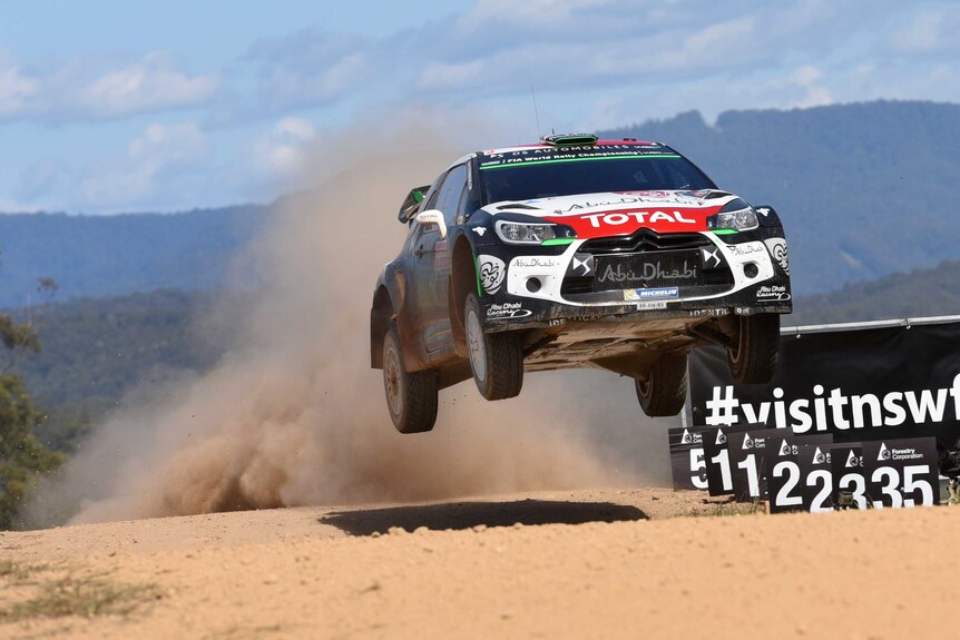 WRC action at Coffs Coast