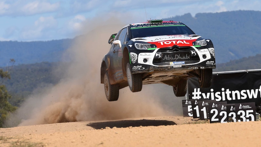 WRC action at Coffs Coast