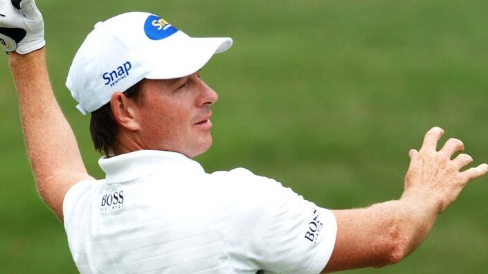 Brett Rumford eagled the first playoff hole to take out the Ballantine's Championship (file photo)