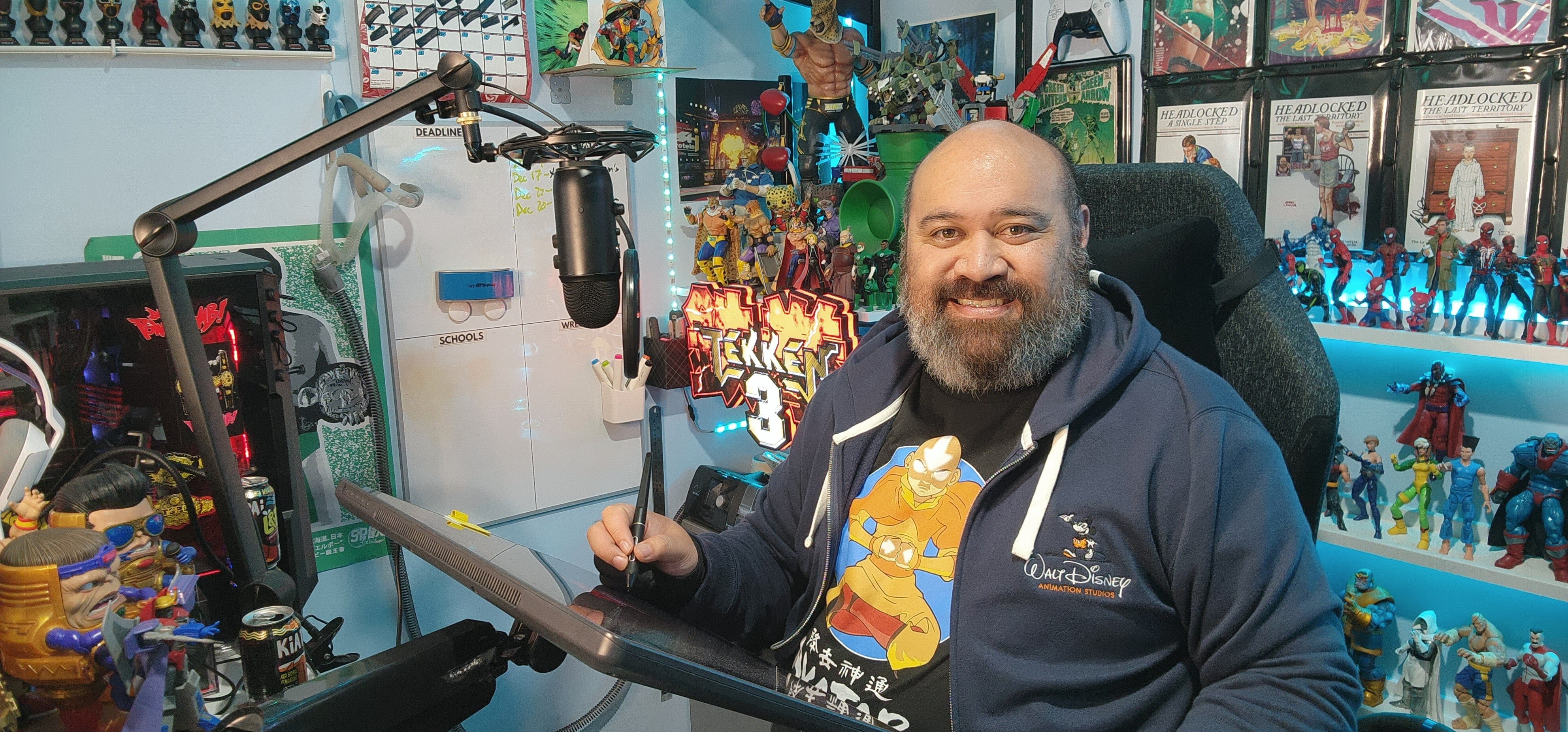 Michel Mulipola on the surprising link between comics, pro-wrestling and activism