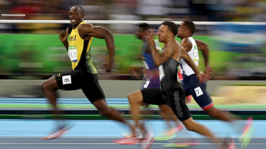 Cameron Spencer's photo of Usain Bolt has been shared around the world.