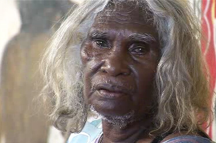 Aboriginal woman Kampulerr Garardine Jabinee.