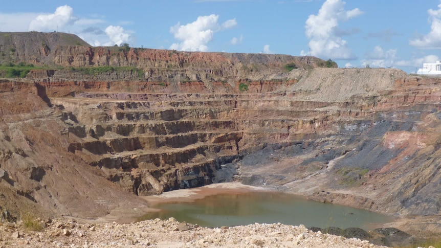 Chingola open-pit copper mine