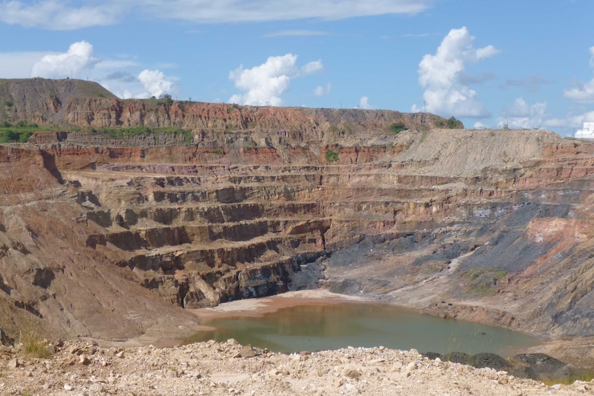 Chingola open-pit copper mine