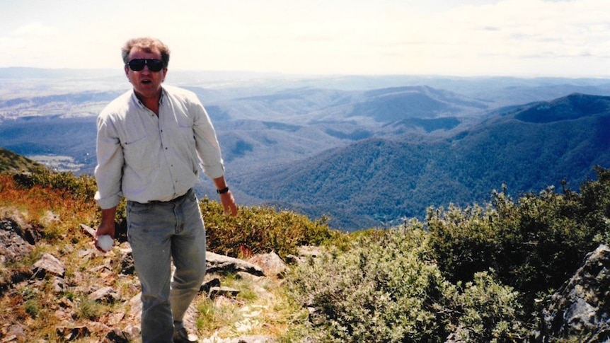 Conrad Whitlock at Mount Buller in the 1990s.