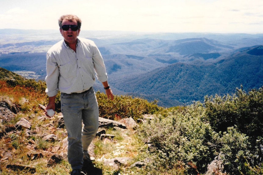 Conrad Whitlock at Mount Buller in the 1990s.