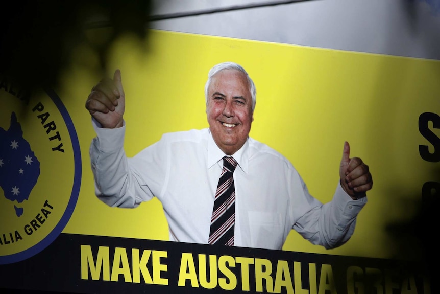 帕尔默的团结澳大利亚党据介绍花费了6000万澳元用于广告宣传。