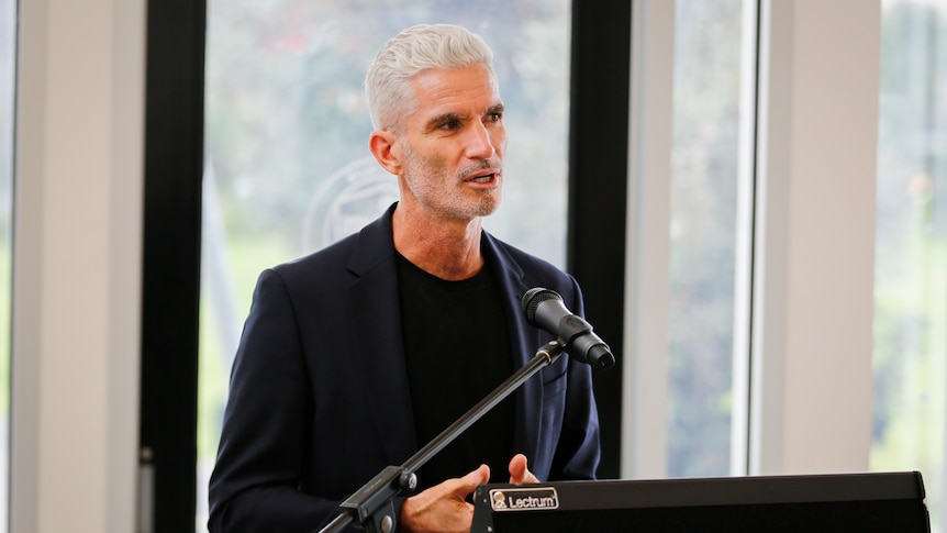 Former Socceroos captain and Human Rights Advocate, Craig Foster