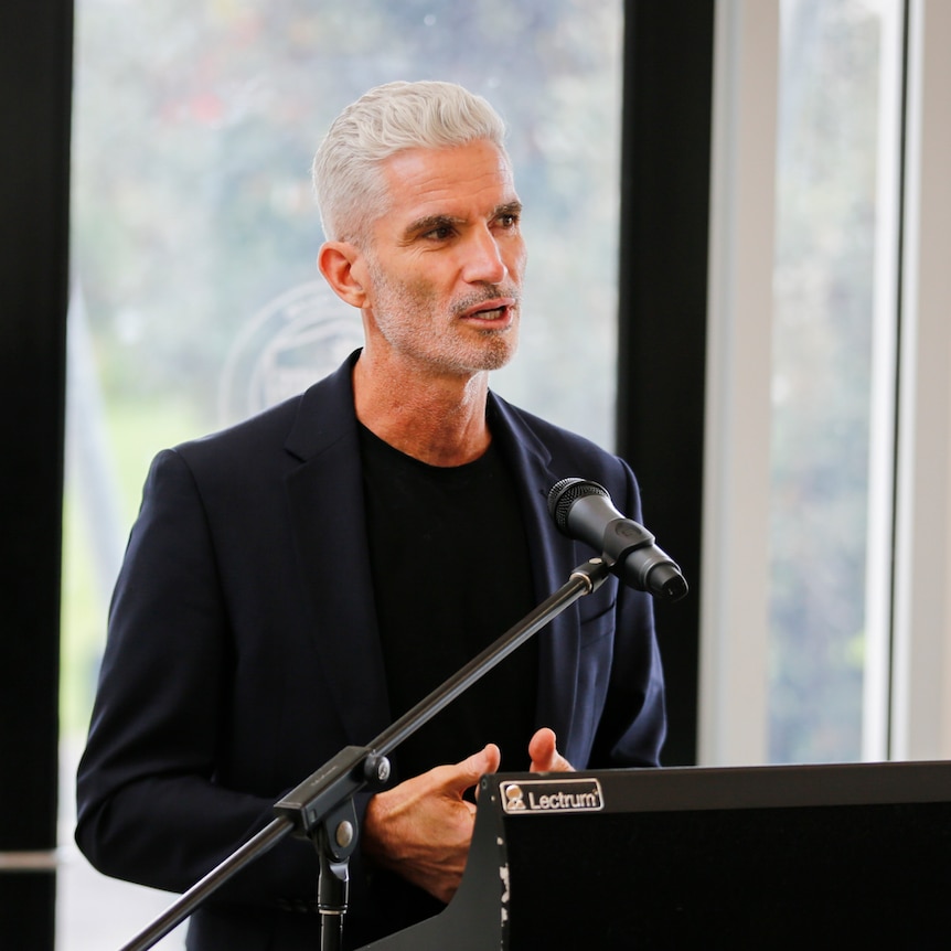 Former Socceroos captain and Human Rights Advocate, Craig Foster