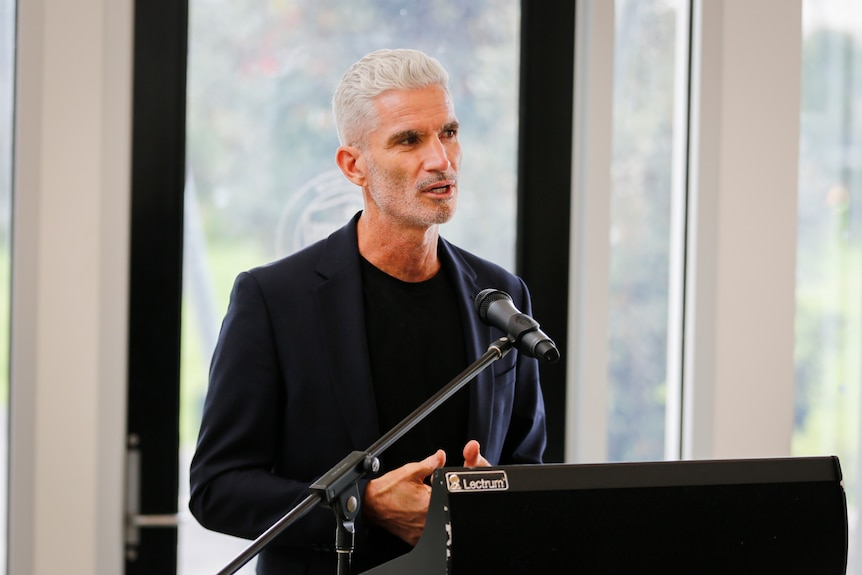 Former Socceroos captain and Human Rights Advocate, Craig Foster