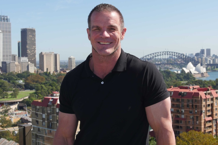Former rugby league star, Ian Roberts. April 2017