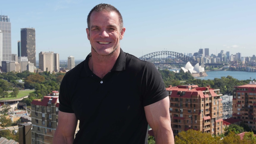 Former rugby league star, Ian Roberts. April 2017