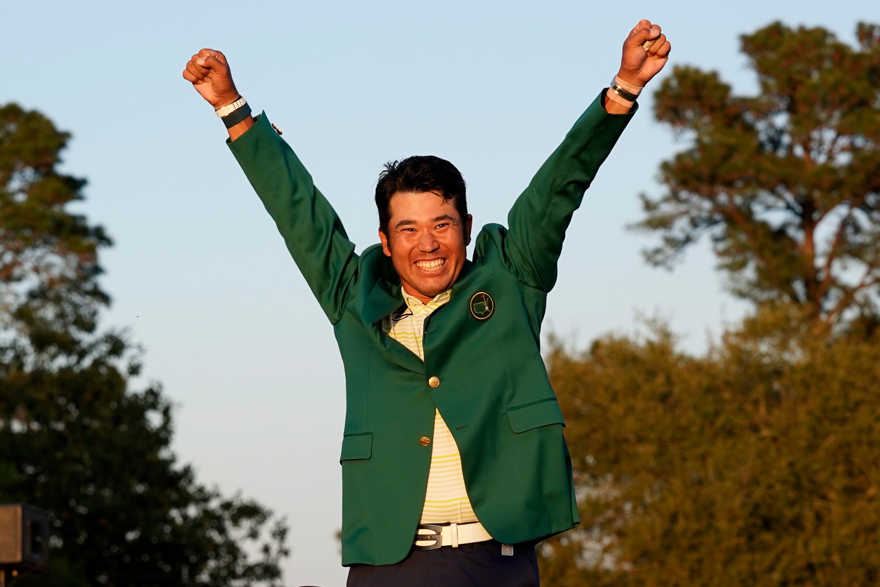 The Masters 2021 Hideki Matsuyama Claims Historic Victory For Japan As Marc Leishman S Challenge Falls Short Abc News