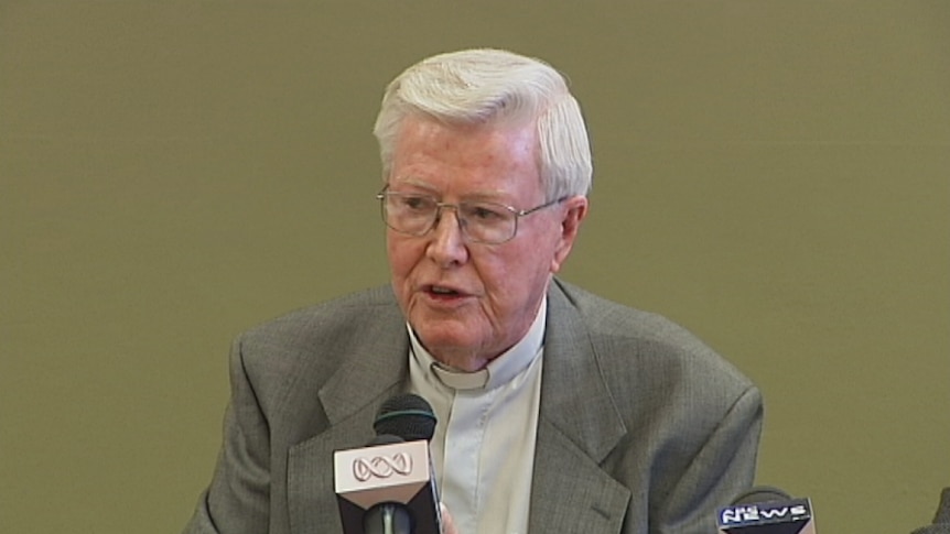 Retired Bishop Geoffrey Robinson