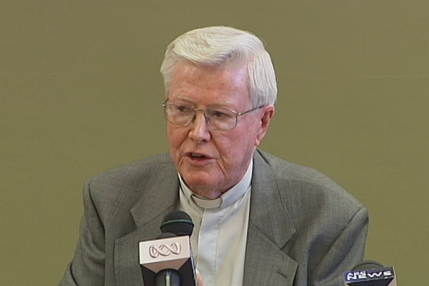 Retired Bishop Geoffrey Robinson