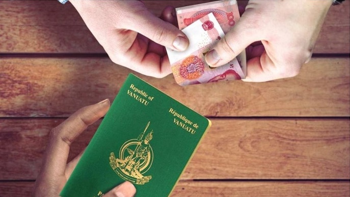 Vanuatu gavman toktok long citizenship passport scheme