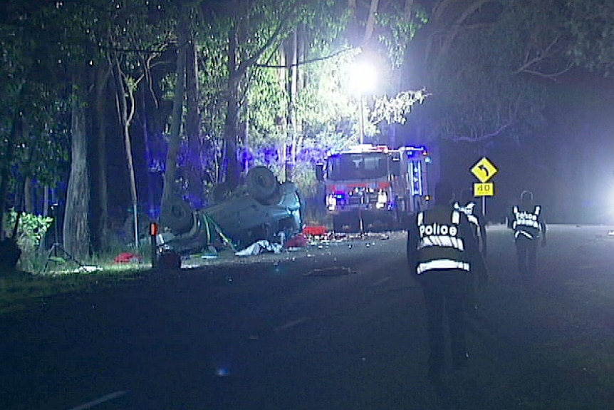 Fatal crash at Launching Place, Victoria