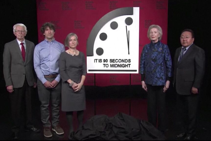 Doomsday Clock moves to 90 seconds to midnight