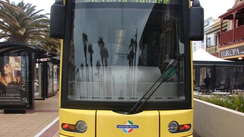 There has been an official opening today for the Adelaide tramline extension.