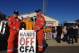 CFA members rally in Bannockburn