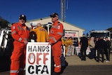 CFA members rally at Bannockburn