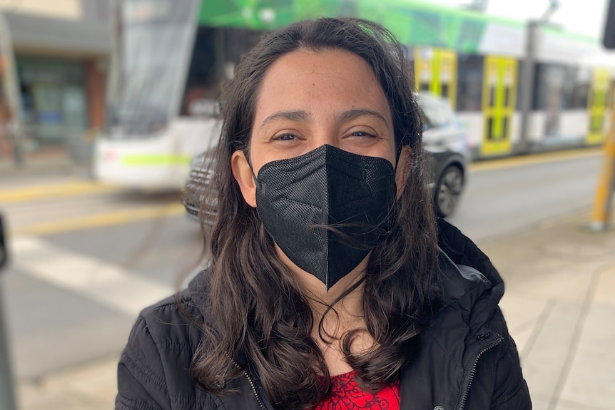 A woman on a Melbourne street