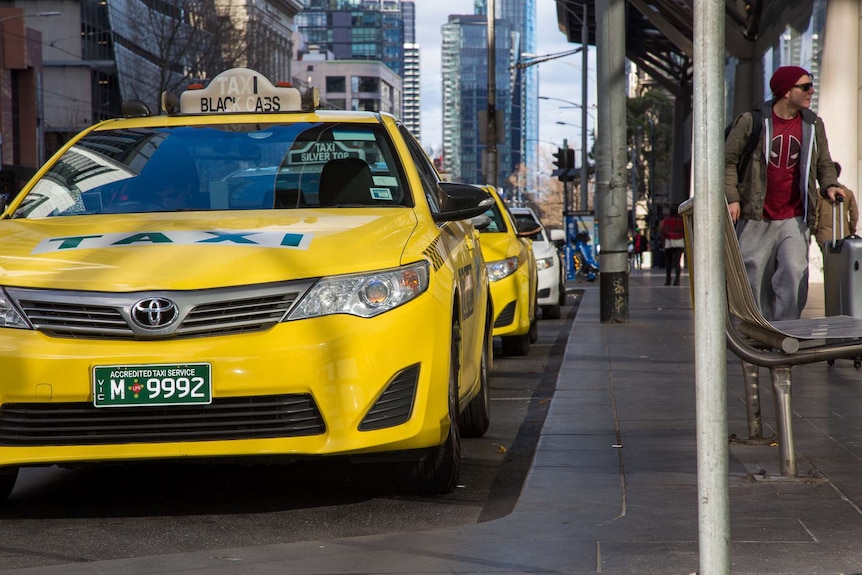 The value of taxi licences in Australia have plummeted with the introduction of ride-share companies.