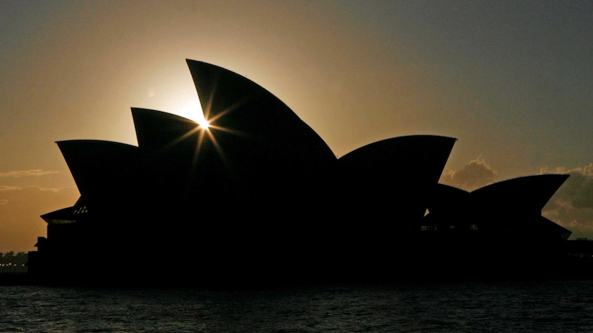 Sydney Opera House at sunrise