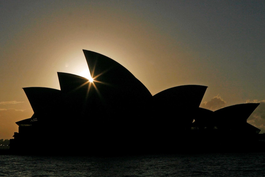 Sydney Opera House at sunrise