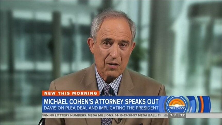 Michael Cohen's attorney says he will not accept a pardon from "somebody who has acted so corruptly as president".