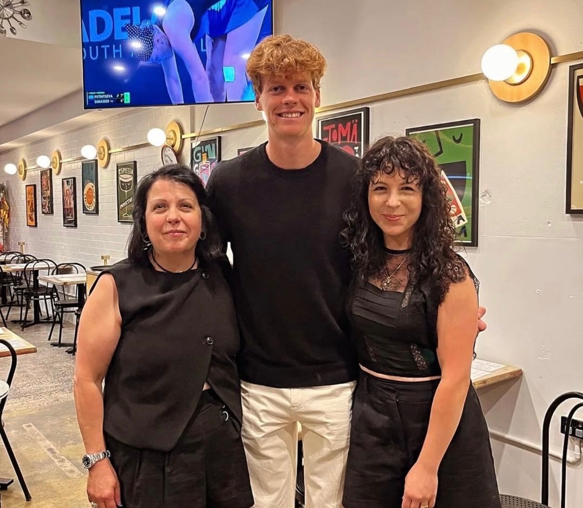 Jannik Sinner back in Beaumaris for another serve, of pasta - ABC listen