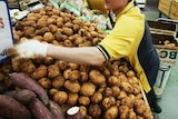 Supermarket potatoes