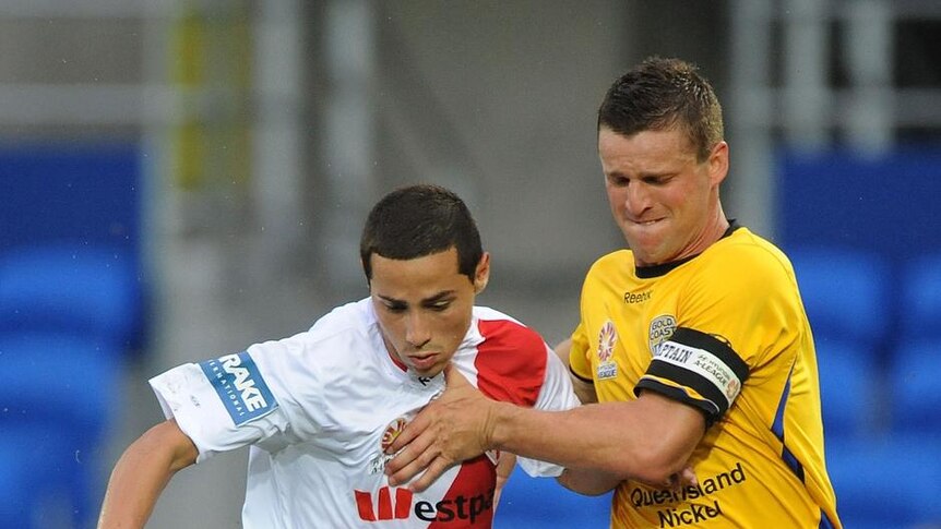 Captain Culina scored two and set up another in Gold Coast's easy win.
