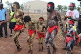 Traditional dancers in Wadeye