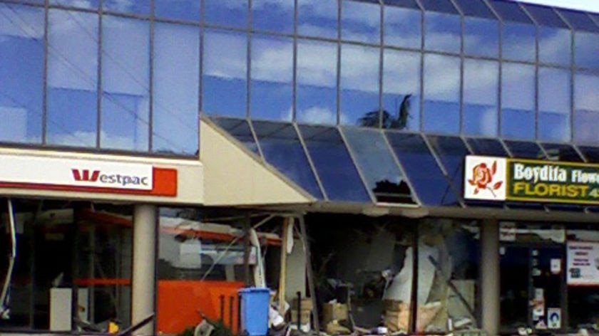 The damage caused by a gas explosion (file photo).