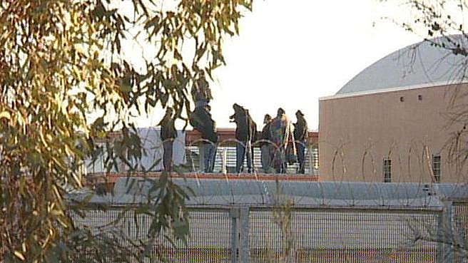 Rioters at Port Augusta prison