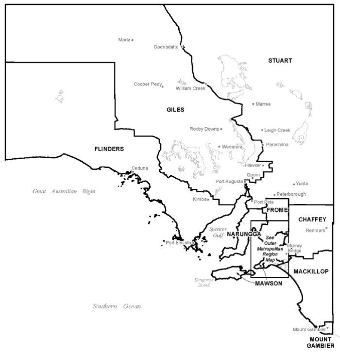 Electoral redistribution in regional South Australia means popular MPs