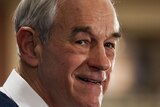 Ron Paul answers questions at a town hall meeting