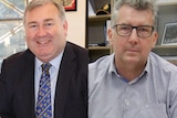 Bundaberg Mayor Jack Dempsey and current Hinkler MP Keith Pitt.