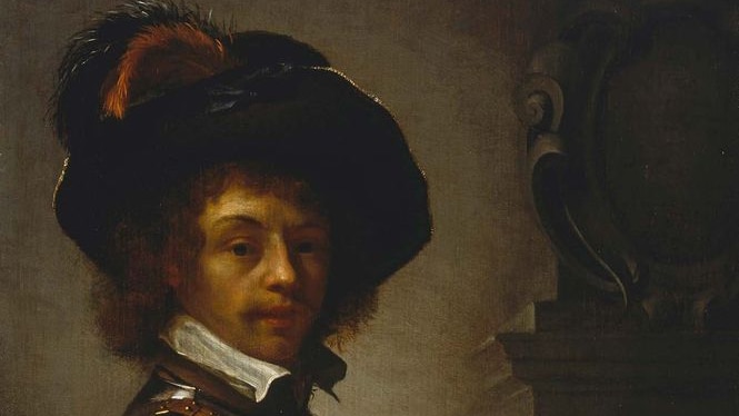 Stolen: A Cavalier (Self Portrait) by Frans van Mieris the Elder
