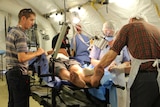 Australian medics perform surgery in Tacloban