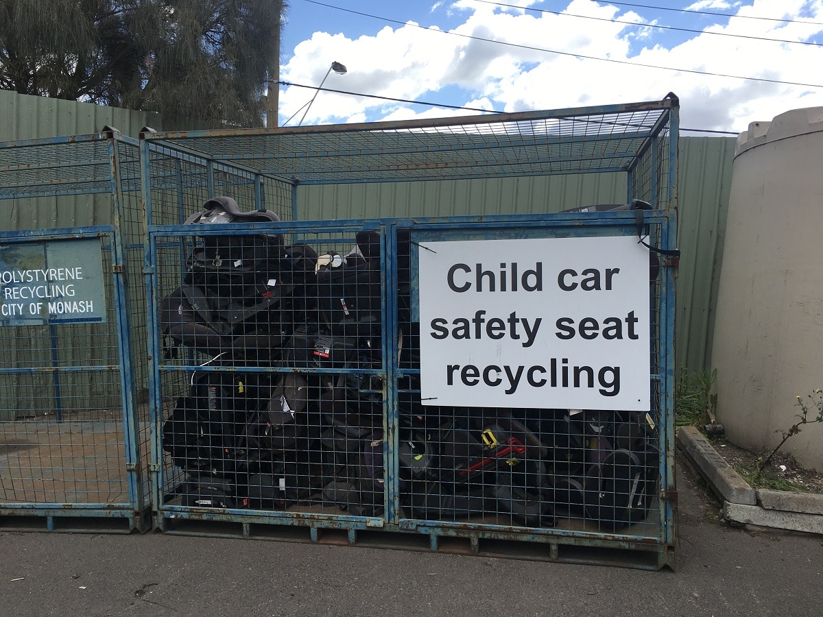 car seat recycling near me