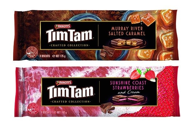 Packets of Arnott's Tim Tams