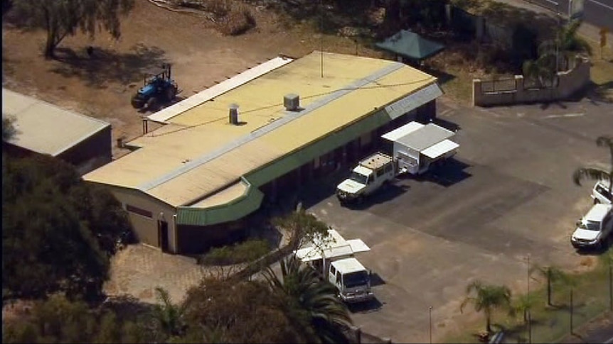 Explosives discovered at disused caravan park at Peppermint Grove Beach