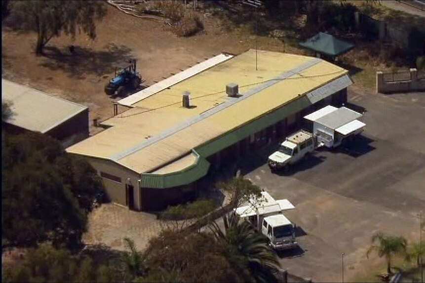 Explosives discovered at disused caravan park at Peppermint Grove Beach