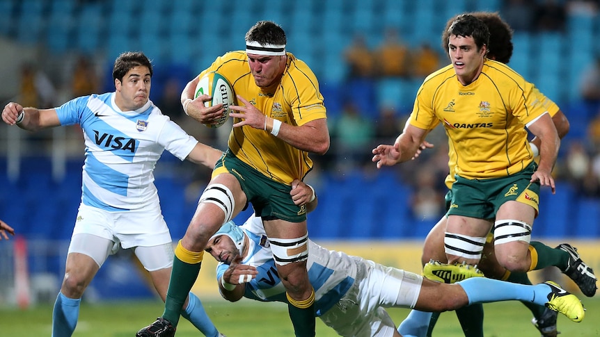 Worthy opponents ... the injury-stricken Wallabies will go in as underdogs in Rosario