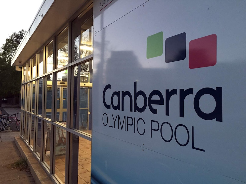 A massive leak has plagued the Canberra Olympic Pool.