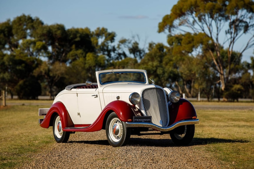 1934 Hudson Terraplane 6C Roadster from the Clem Smith collection.